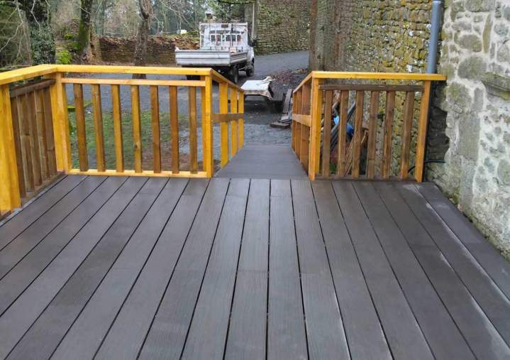 Service d'aménagement de terrasse à Châteauponsac